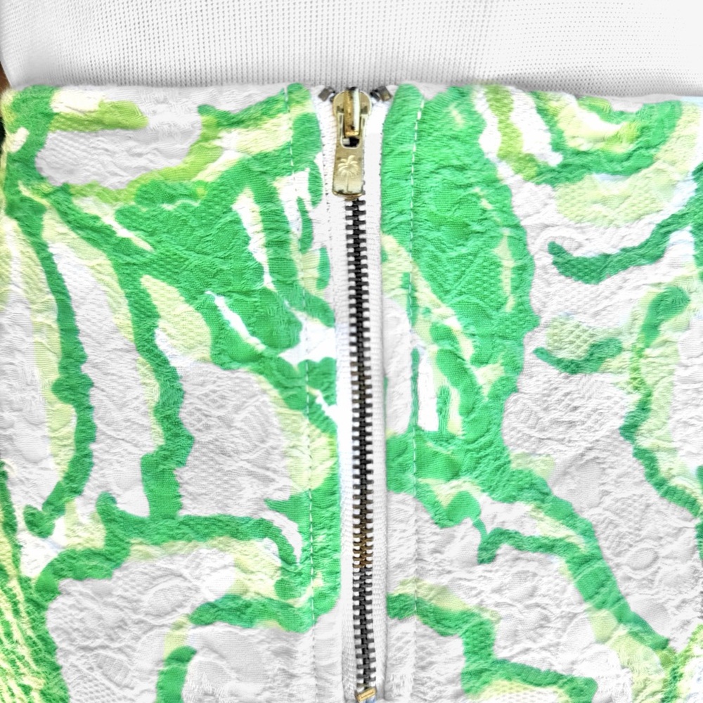 💥🆕💥 Lilly Pulitzer Tate Skirt (Resort White Heart Breaker) - Picture 5 of 8